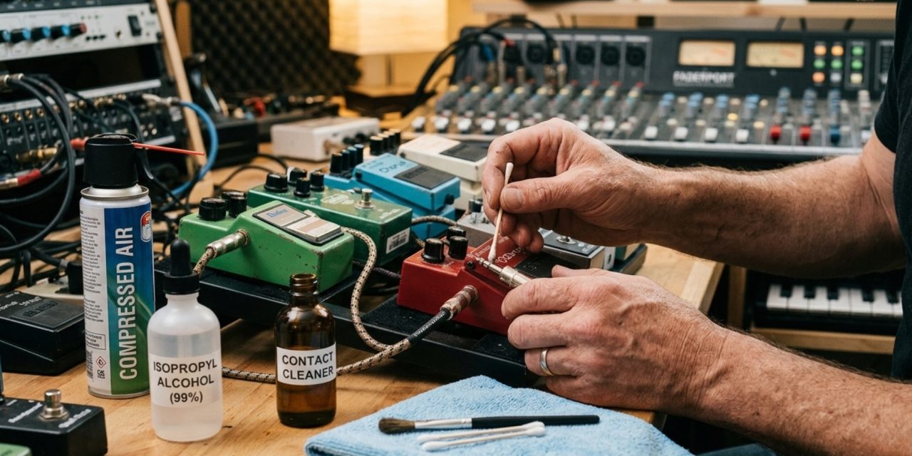Clean Signal, Clean Tone: Essential Cleaning Tools for Pedals and Cables